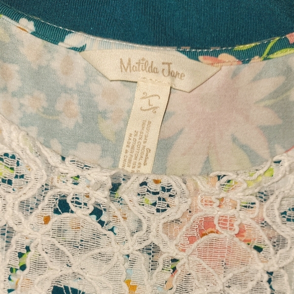 Matilda Jane Boho Top L - Picture 3 of 3